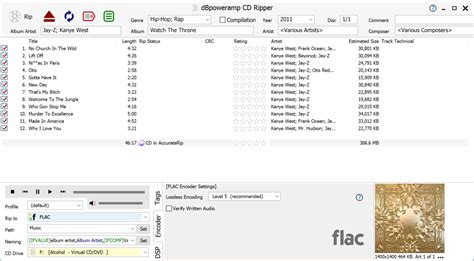 dBpoweramp CD Ripper