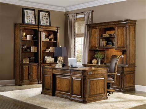 Tynecastle Brown Writing Home Office Set from Hooker | Coleman Furniture