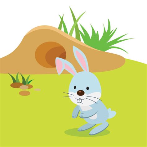 Rabbit Burrow Illustrations, Royalty-Free Vector Graphics & Clip Art - iStock