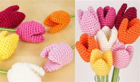 Tulips Free Crochet Pattern - Your Crochet