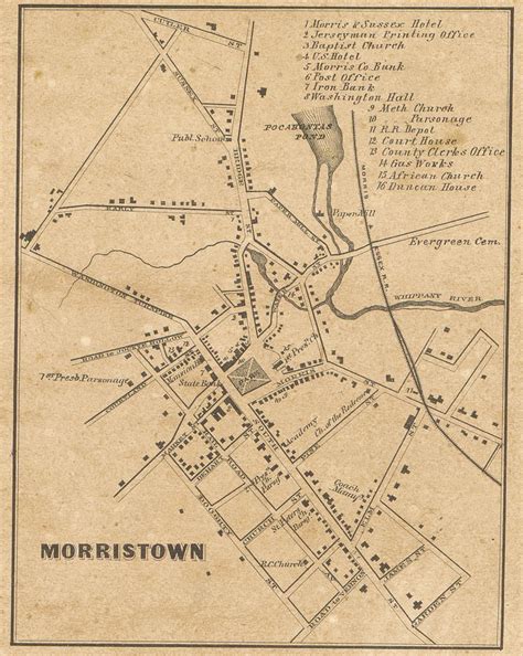 Morristown – Chester Library, Local History Department