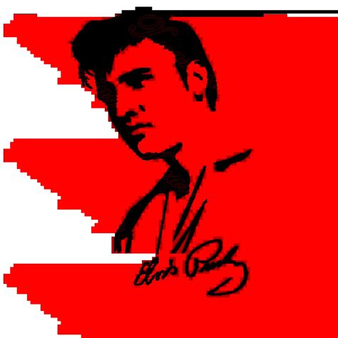 Elvis Presley Face Signature Vinyl Decal Wall Sticker Art Decals-in ...