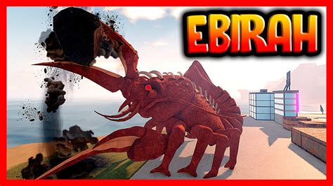 Roblox Kaiju Universe - EBIRAH SHOWCASE! - YouTube