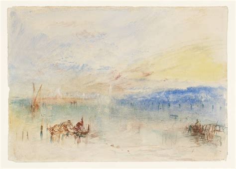 J.M.W. Turner "The Approach to Venice" 1840. Watercolour on Paper.Spare ...