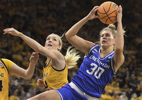 Late 3-pointer lifts Creighton women’s basketball team past Iowa in NCAA tournament | News ...