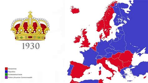 Monarchies in Europe | Historical maps, Monarchy, Europe