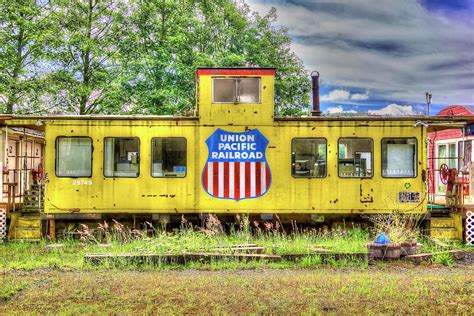 Union Pacific Caboose Photograph by Richard J Cassato - Fine Art America