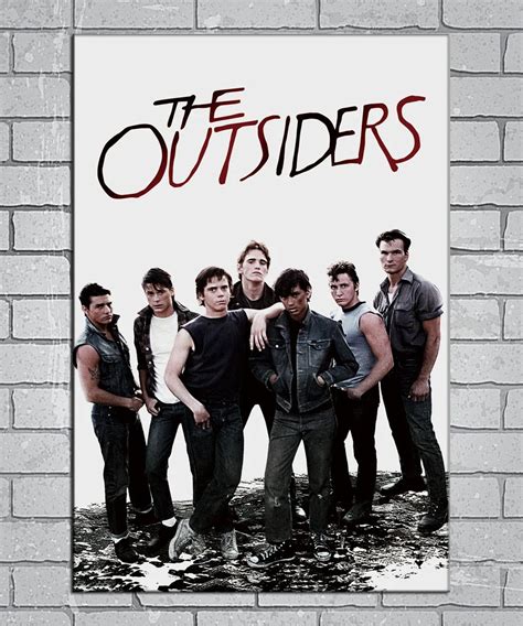 The Outsiders Rock Music Band Cover Light Canvas Custom Poster 24x36 ...