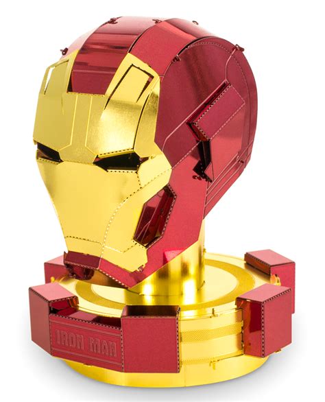 Iron Man Helmet Marvel Metal Earth | 3D Metal Model Kits
