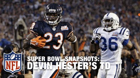 Super Bowl Snapshots: Devin Hester Takes It To The House In Super Bowl ...