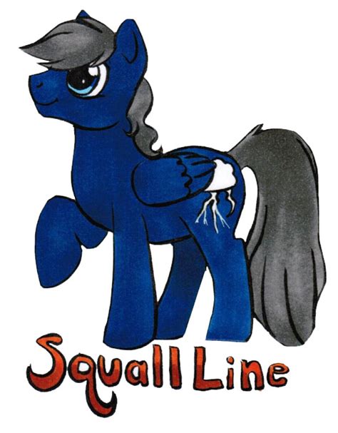 Squall Line, now brought to you in colour! — Weasyl