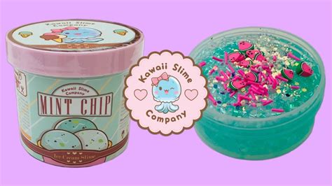 Kawaii Slime Company Review and Unboxing!!! - YouTube