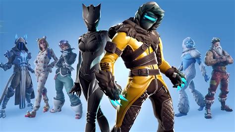 Fortnite - Season 7 Battle Pass All Skins All Weapons All Characters ...