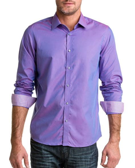 Report Collection Lavender Woven Shirt ShirtMen #Shirts | Camisas, Cosas, Fotos