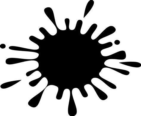 SVG > drip spot splash paint - Free SVG Image & Icon. | SVG Silh