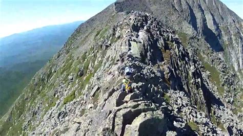 Mount Katahdin Knife Edge -- GoPro - YouTube