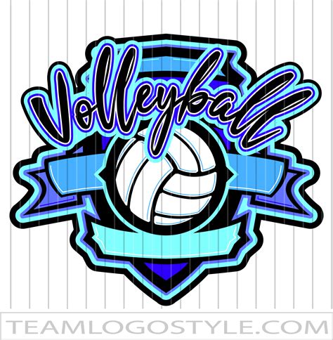 Graphic Volleyball Logo | Vector Format | AI JPG EPS PNG