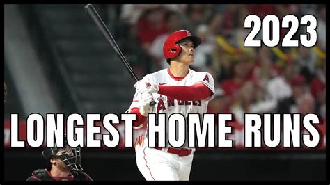 MLB | 10 Longest Home Runs of 2023 - YouTube