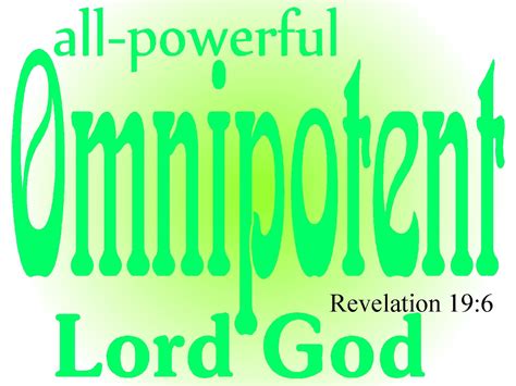 The Meaning of God: Omnipotent Lord God | Lord, Faith in god, Word of god