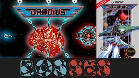 Gradius Bosses Nes - YouTube