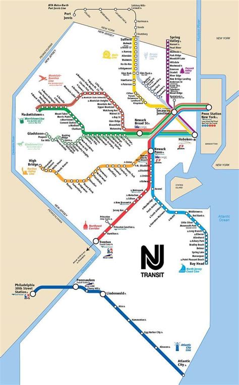 Navigating The New Jersey Transit System: A Comprehensive Guide To The ...