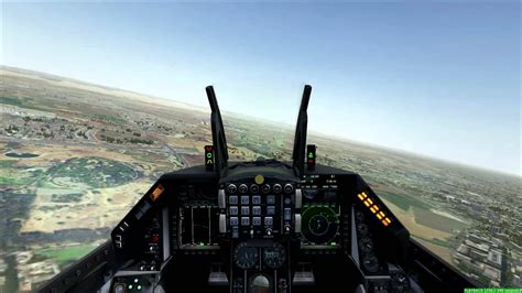 Microsoft Flight Simulator X : Aerosoft's F-16 IAF Take-off , landing ...