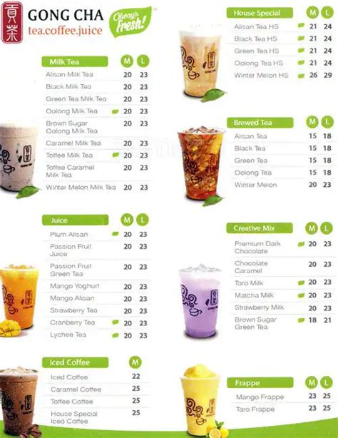 Gong Cha Menu, Menu for Gong Cha, Karawaci, Jakarta - Zomato Indonesia