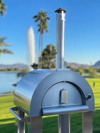 Wood Burning Pizza Oven & Stand – The Modern Backyard