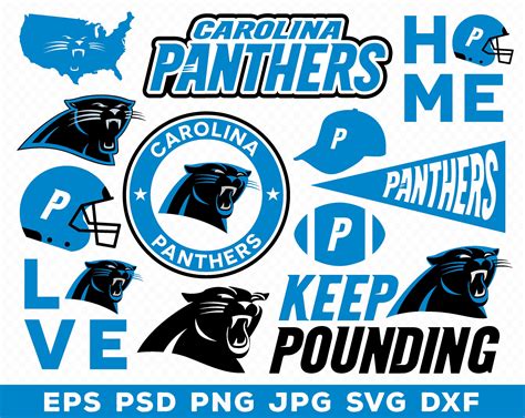 Carolina Panthers, Carolina Panthers logo, Carolina Panthers svg ...