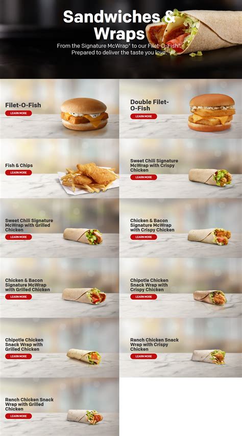 Mcdonalds Breakfast Wrap Nutrition Facts Canada | Besto Blog