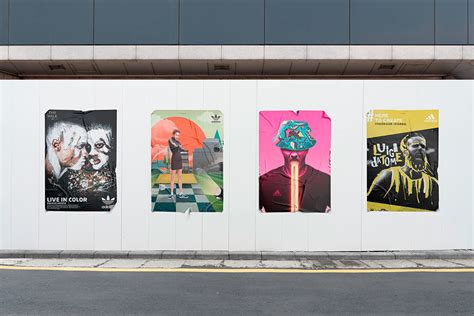 10 Urban Poster Street Mockups - PSD on Behance