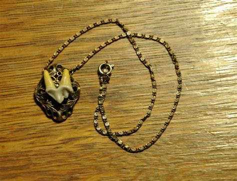 Coyote Tooth Necklace by HaleyGunz on Etsy