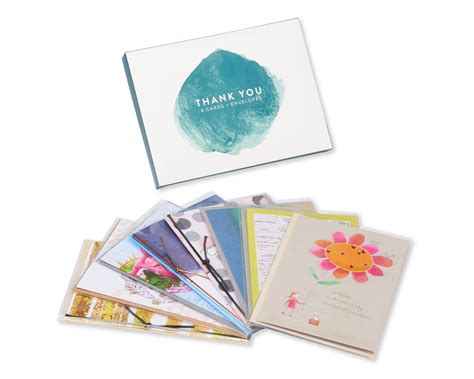 American Greetings Thank You Greeting Card Collection, 8-Count - Walmart.com