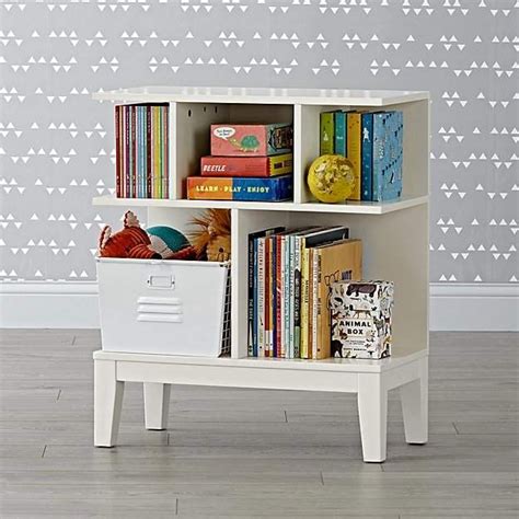 Sprout Small White Bookcase | White bookcase, Small white bookcase, Bookcase