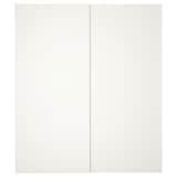 HASVIK pair of sliding doors, white, 200x236 cm - IKEA