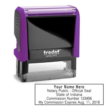 Indiana Notary Stamp | Order Online | Fast Shipping | Notary.net