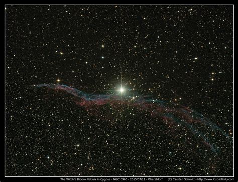 Astrophotography Oberstdorf - Imaging the Witch's Broom Nebula - Lost infinity