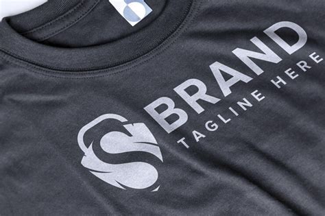 Premium PSD | Gray t-shirts mockup design