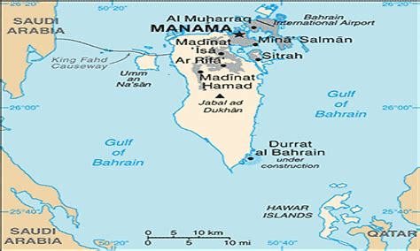 Islands Of The Kingdom Of Bahrain - WorldAtlas.com