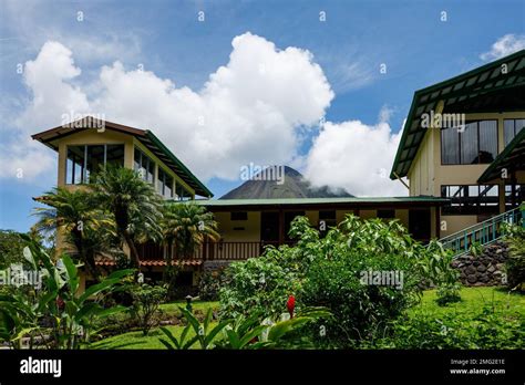 The Arenal Observatory Lodge and Arenal Volcano, Arenal Volcano National Park, Alajuela, Costa ...