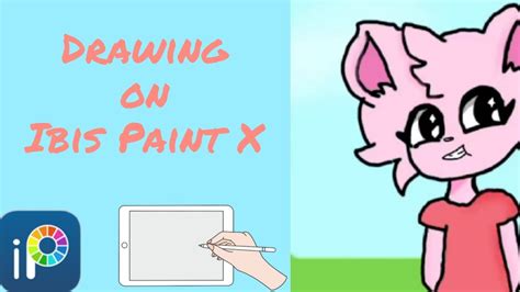 drawing in ibis paint x - YouTube