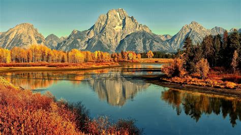 Fall Mountain Scenes Wallpapers - 4k, HD Fall Mountain Scenes ...