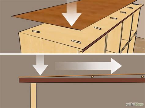 3 Ways to Install Formica - wikiHow | Diy countertops, Formica, Formica countertops