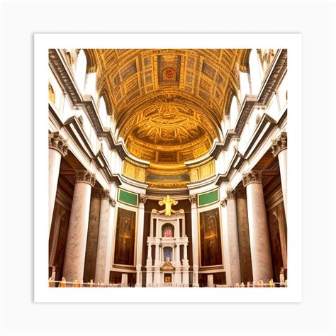 St Peter'S Basilica 5 Art Print by MdsArts - Fy