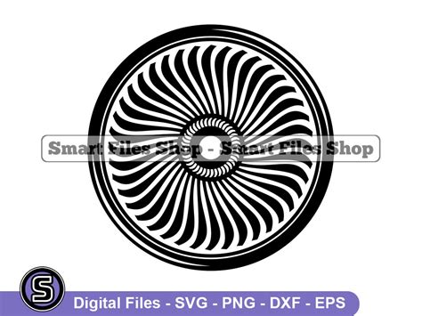 Jet Engine Svg Airplane Svg Aircraft Svg Jet Engine Dxf | Etsy