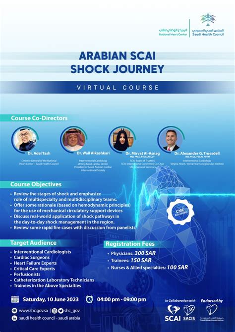 Arabian SCAI Shock | Virtual - SAUDI ARABIAN CARDIAC INTERVENTIONAL ...