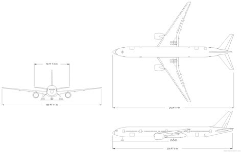 Boeing 777 200lr Aircraft Drawings Dimensions Figures - vrogue.co