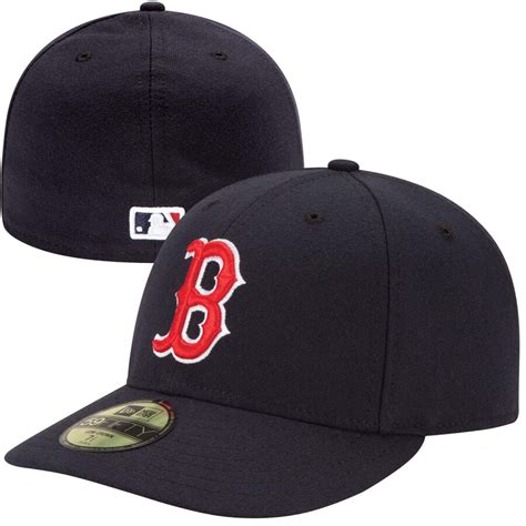 New Era Boston Red Sox Navy Authentic Collection Low Profile Home 59FIFTY Fitted Hat