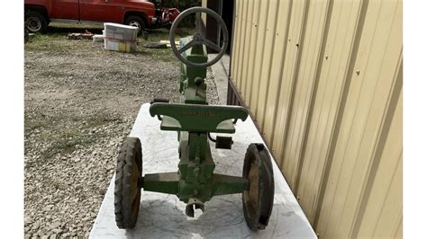 John Deere Pedal Tractor at Gone Farmin' Fall Premier 2022 as Y100 - Mecum Auctions