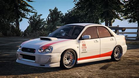 Subaru Impreza WRX STI 2004 - 'Born to Race' livery - GTA5-Mods.com